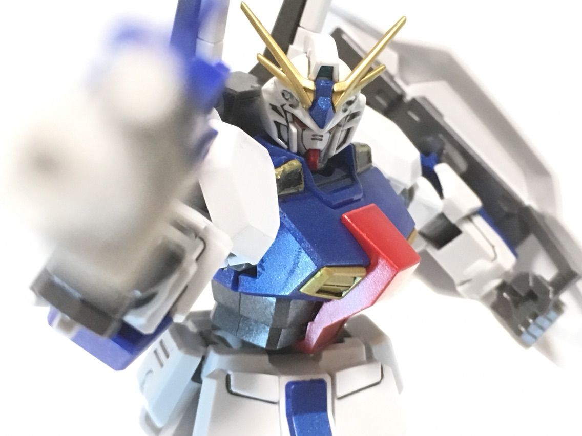 Hg ガンダムトリスタン 肩可動改造ざっくり完成ししたので写真まとめました ガンプラ以外も好きすぎて辛い