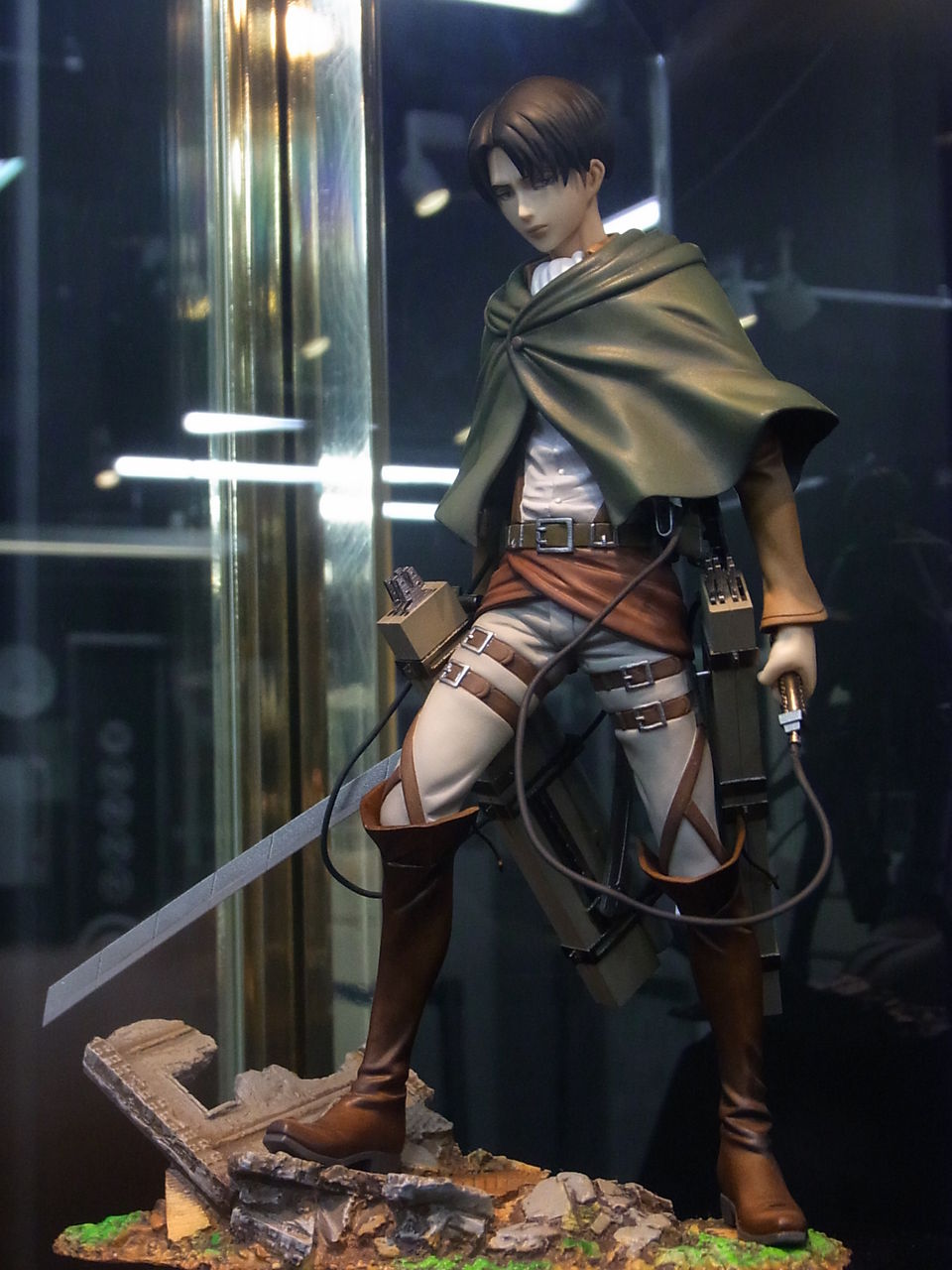 BRAVE-ACT 千値練　進撃の巨人 リヴァイ（お掃除版） フィギュア BRAVE-ACT 1/8 リヴァイ（お掃除版） – 株式会社千値練 ー
