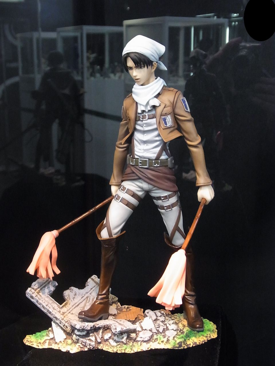 進撃の巨人】 「BRAVE-ACT リヴァイ」 お掃除版 ver. 展示 レポ