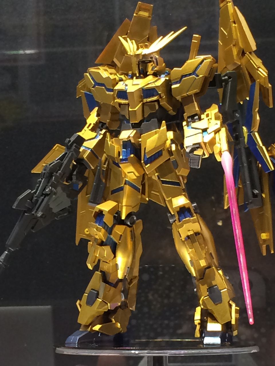 ガンダム Robot魂 フェネクス ガンダムフロント展示サンプルレポ ガンプラ以外も好きすぎて辛い