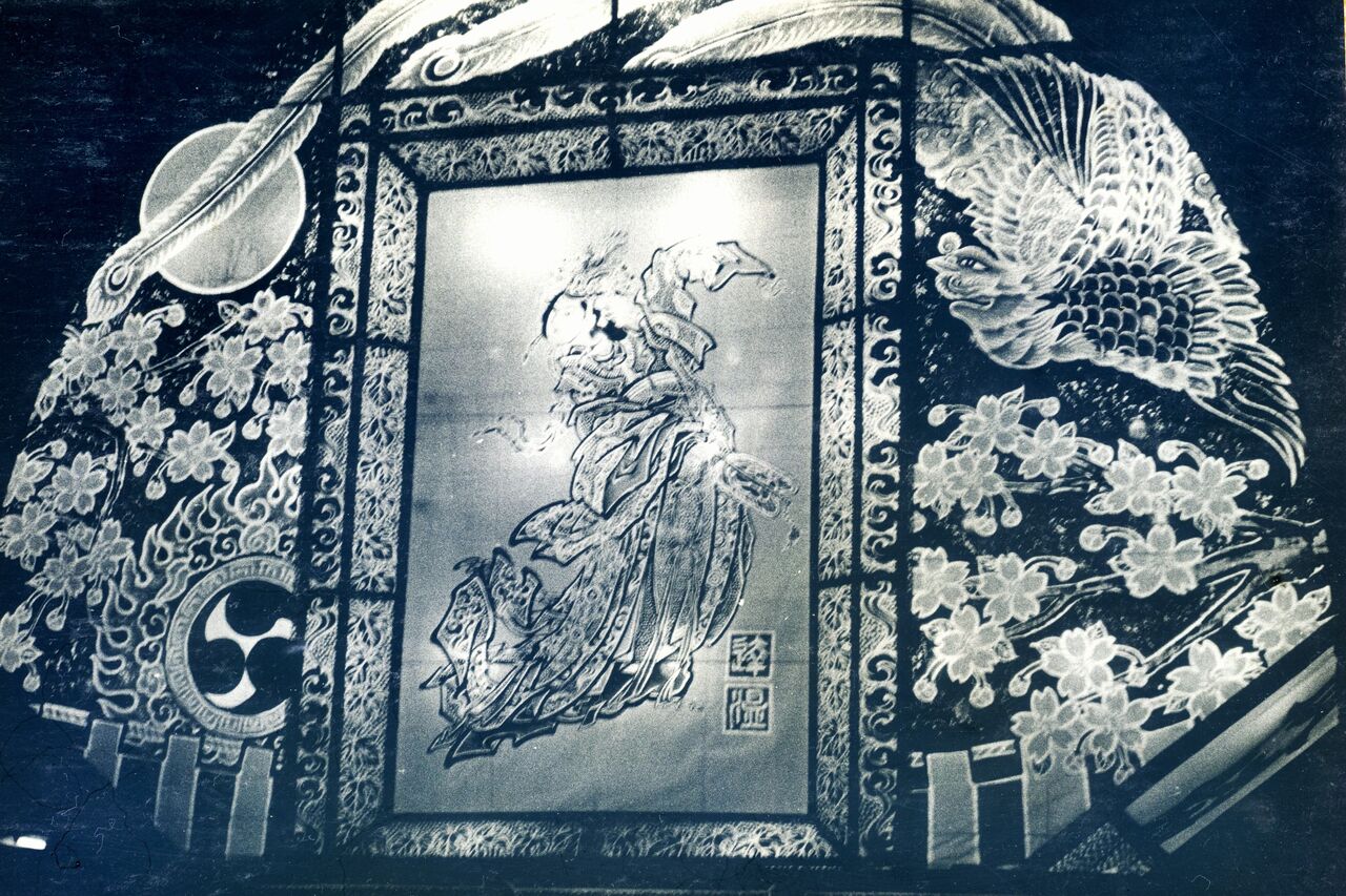 ねぷた絵　見送り絵　超大型　希少　原寸大 ねぷた絵 見送り絵 超大型 希少 原寸大