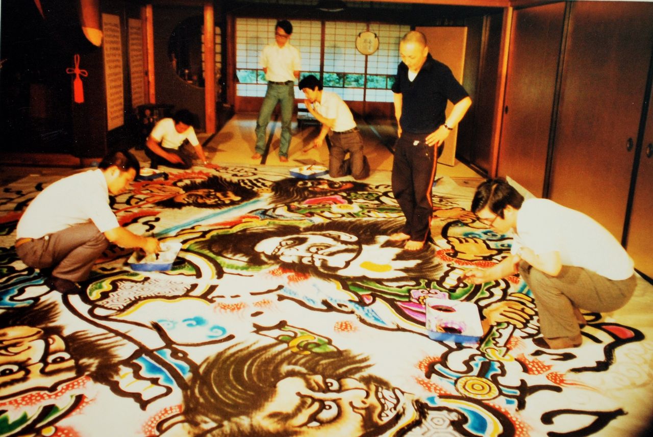 弘前ねぷた絵150 一枚の写真 : 弘前ねぷた絵 川村岩山