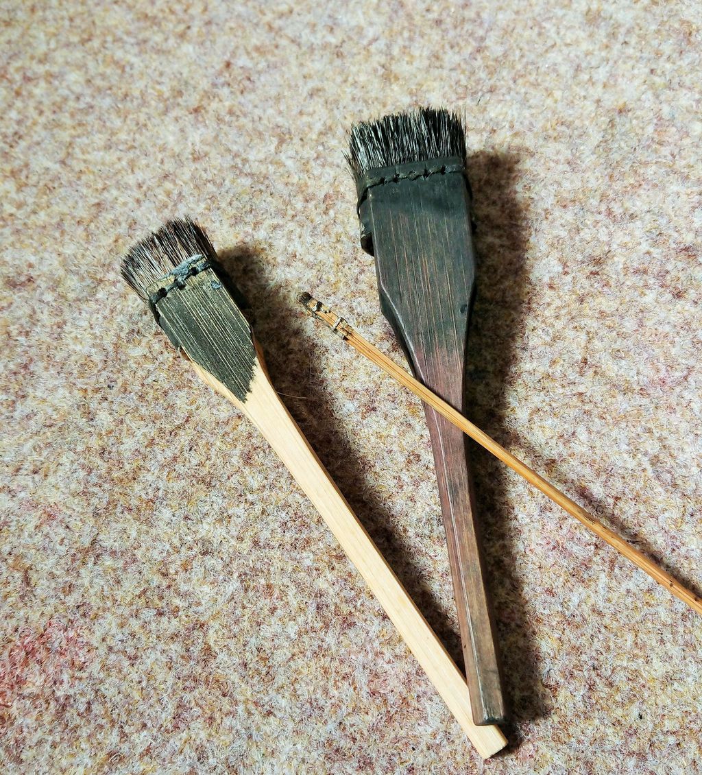 弘前ねぷた絵192 雑談 ねぷた絵を描く為の小道具 ねぷた 弘前 津軽 の話 川村岩山