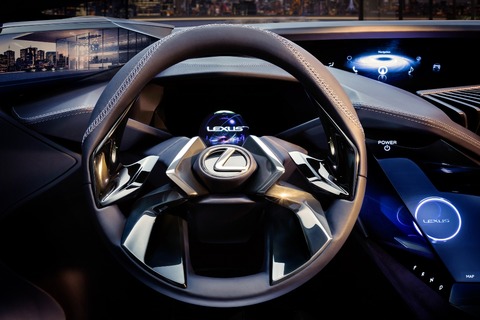 Lexus-UX-crossover-concept-2016-Paris-Auto-Show-steering-wheel