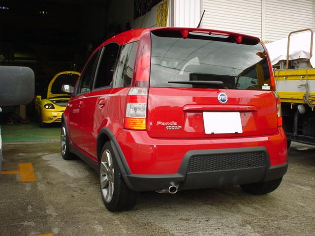フィアットパンダ100hp オートクラッチ点検 Garage Legarsi メンテナンスブログ