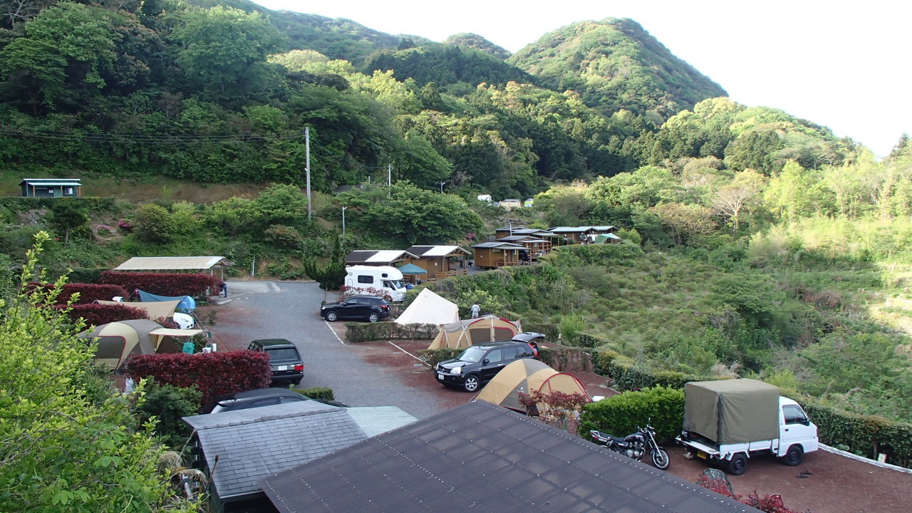 オート 場 雲見 キャンプ