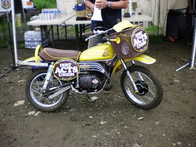 実働 現状車 モトクロス YZ80 タイヤ山多い 始動性・吹け上がり良好