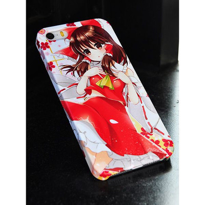 東方iPhone5 5sケース 博麗霊夢