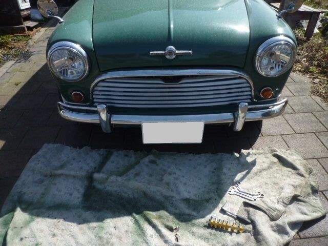 5 取り替え：フロント編 オーバーライダーたち : MINIと過ごすGarageLife