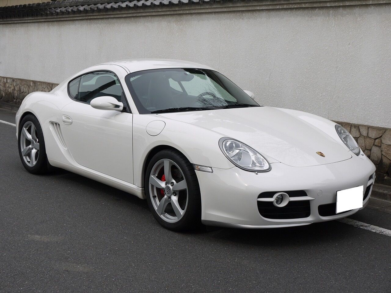 白いケイマンｓの嫁ぎ先が決まりました ポルシェ中古車販売 Garage J