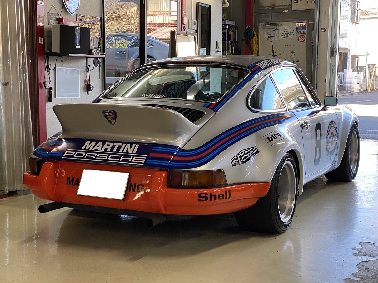とんでもないのがやってきました 73 911e Rsr Martini ポルシェ中古車販売 Garage J