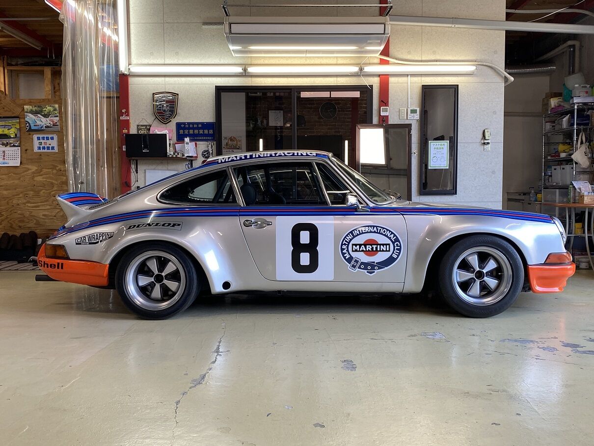 とんでもないのがやってきました 73 911e Rsr Martini ポルシェ中古車販売 Garage J