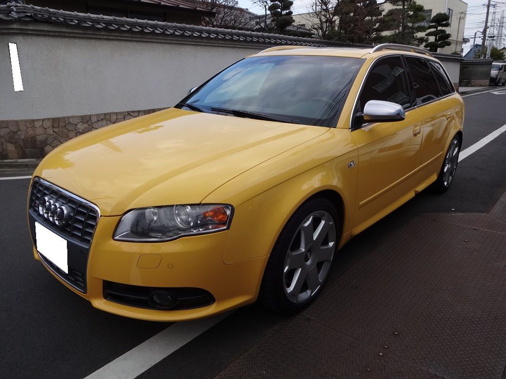 黄色いアウディs4アバント 価格を見直しました ポルシェ中古車販売 Garage J 黄色いアウディs4アバント 価格を見直しました ポルシェ中古車販売 Garage J