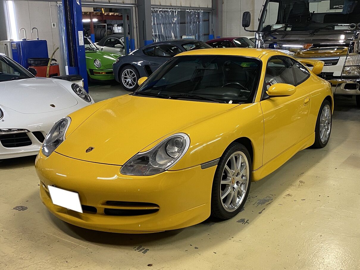 黄色い９９６の嫁ぎ先が決まりました ポルシェ中古車販売 Garage J