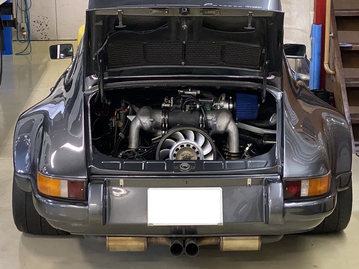 ガンメタの ７３ｒｓｒ仕様 エンジン載せ替える事にしました ポルシェ中古車販売 Garage J
