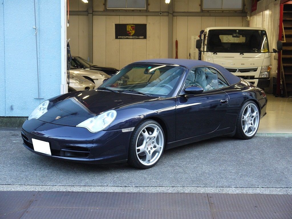めずらしい996後期カレラ4カブリオレがやってきました ポルシェ中古車販売 Garage J めずらしい996後期カレラ4カブリオレがやってきました ポルシェ中古車販売 Garage J