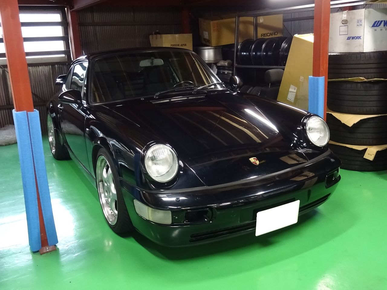 ９６４カレラ４がやってきました 嫁ぎ先が決まりました ポルシェ中古車販売 Garage J