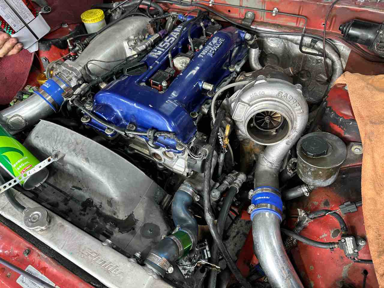 180SXエンジン載せ替え3 : GARAGEMAK BLOG