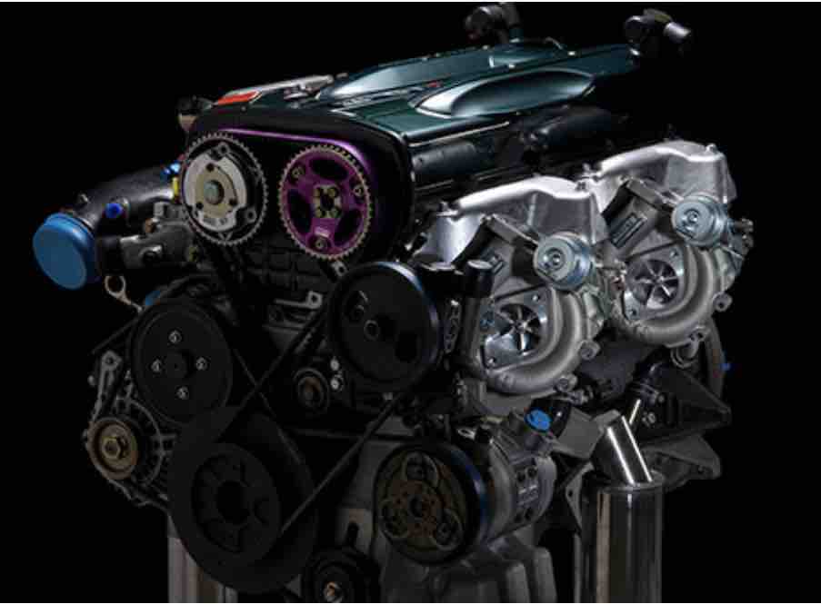 SR20ターボ用エンジン PS13シルビア SR20NAをベースに分解、ターボ化にしてから積載しました