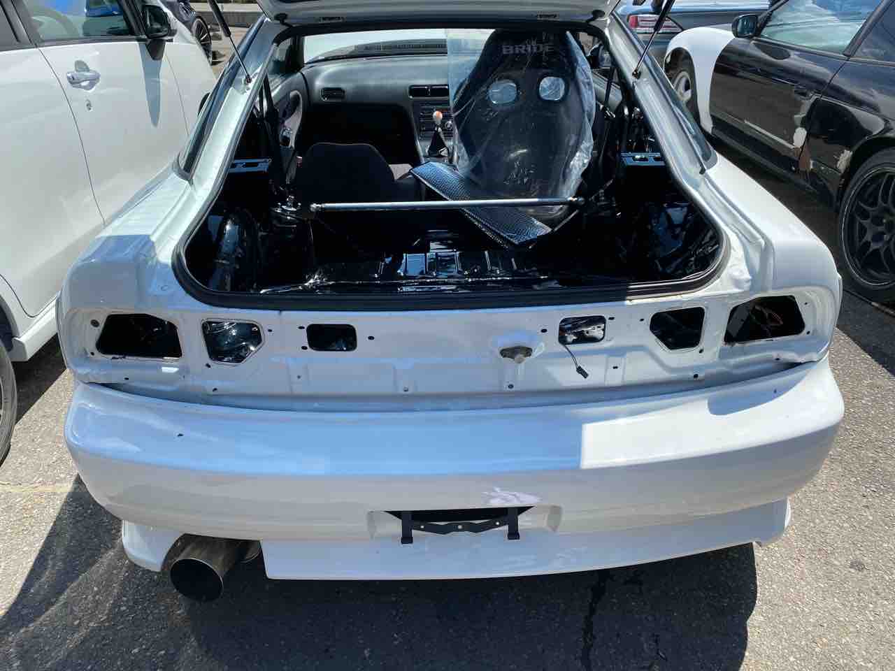 180SX 後期テール交換 : GARAGEMAK BLOG