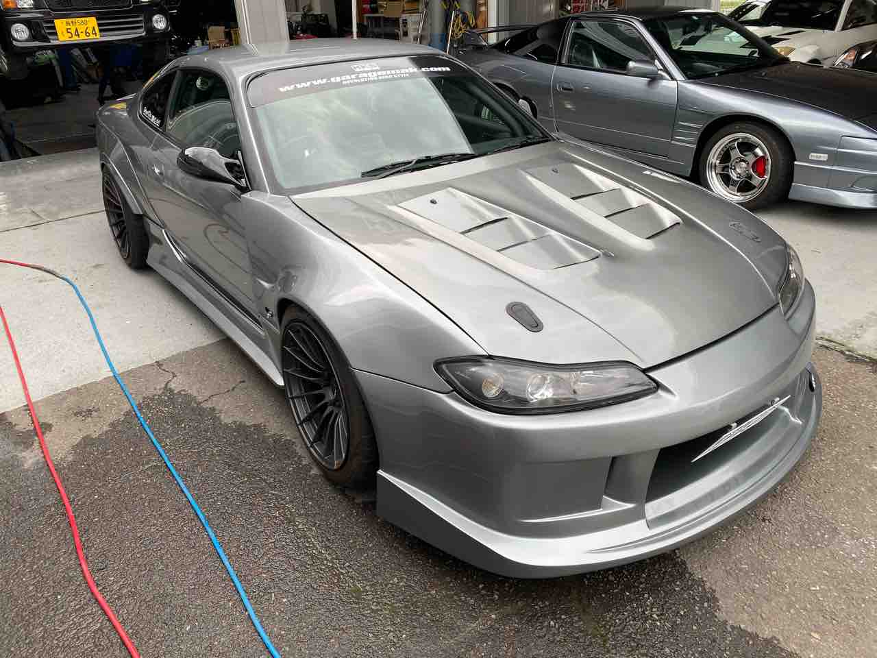 S15シルビアミラー塗装2 : GARAGEMAK BLOG