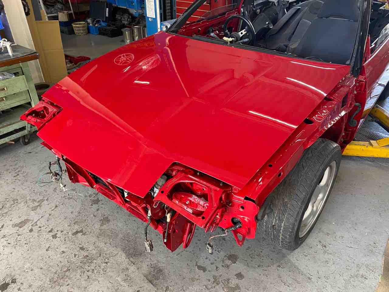 180SX ボディー制作33 : GARAGEMAK BLOG
