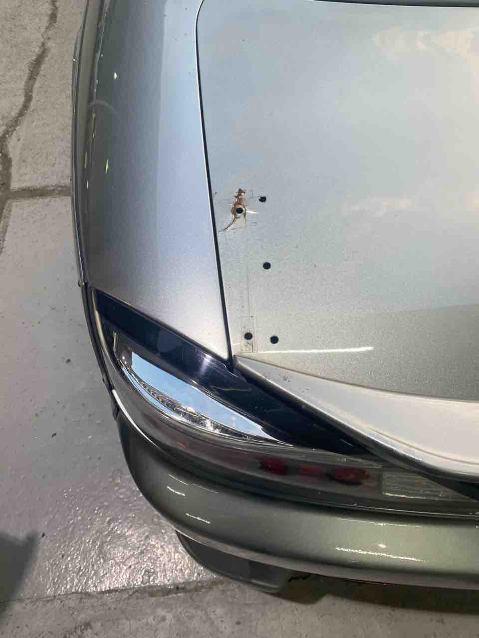 S15 シルビア トランク穴埋め GTウイング取り付け : GARAGEMAK BLOG