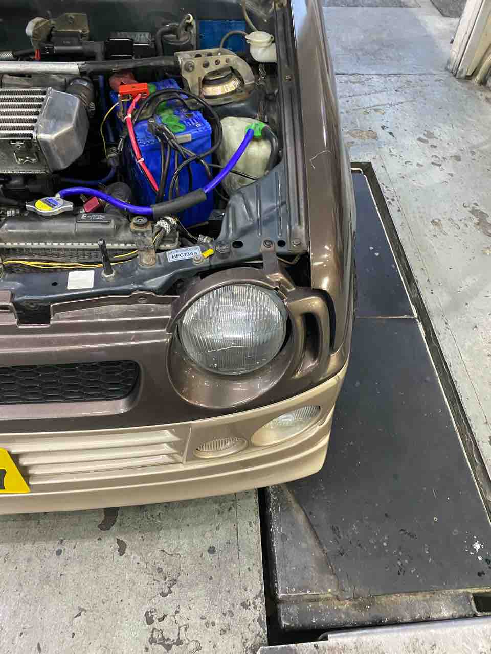 アルトワークス オイル漏れ修理 Garagemak Blog