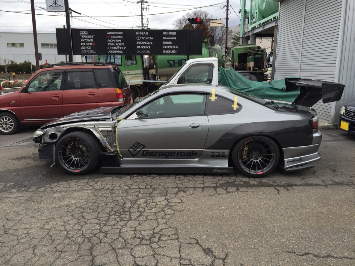 日産 S15シルビア リヤクォーターガラス左右セット！プライバシー