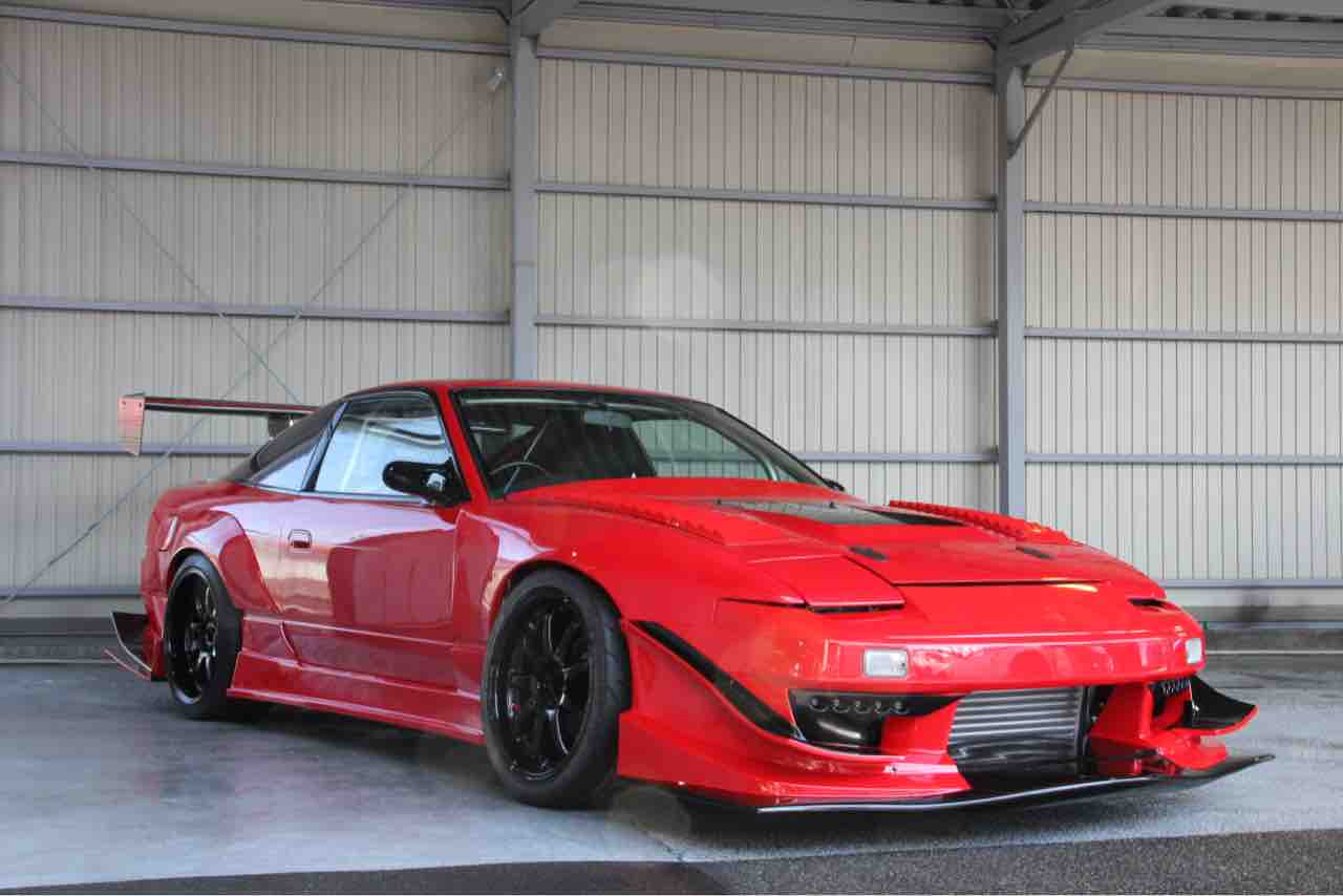 180sx オーバー フェンダー 180SX 30mm リアフェンダー 左右セット 
