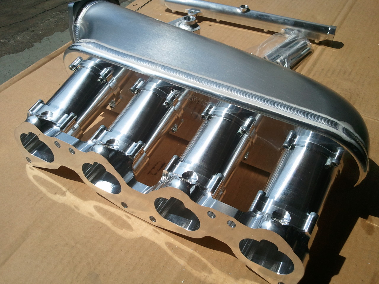 マ*ん様 sr20det 用 サージタンク メーカー不明 マ*ん様 sr20det 用 サージタンク メーカー不明 マニア？オタク