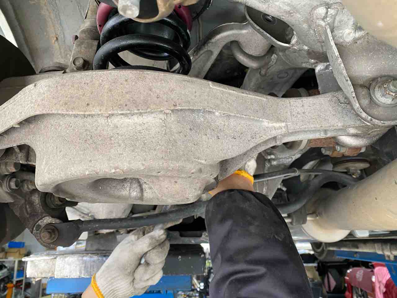 Z33 リアアッパーアーム取り付け : GARAGEMAK BLOG