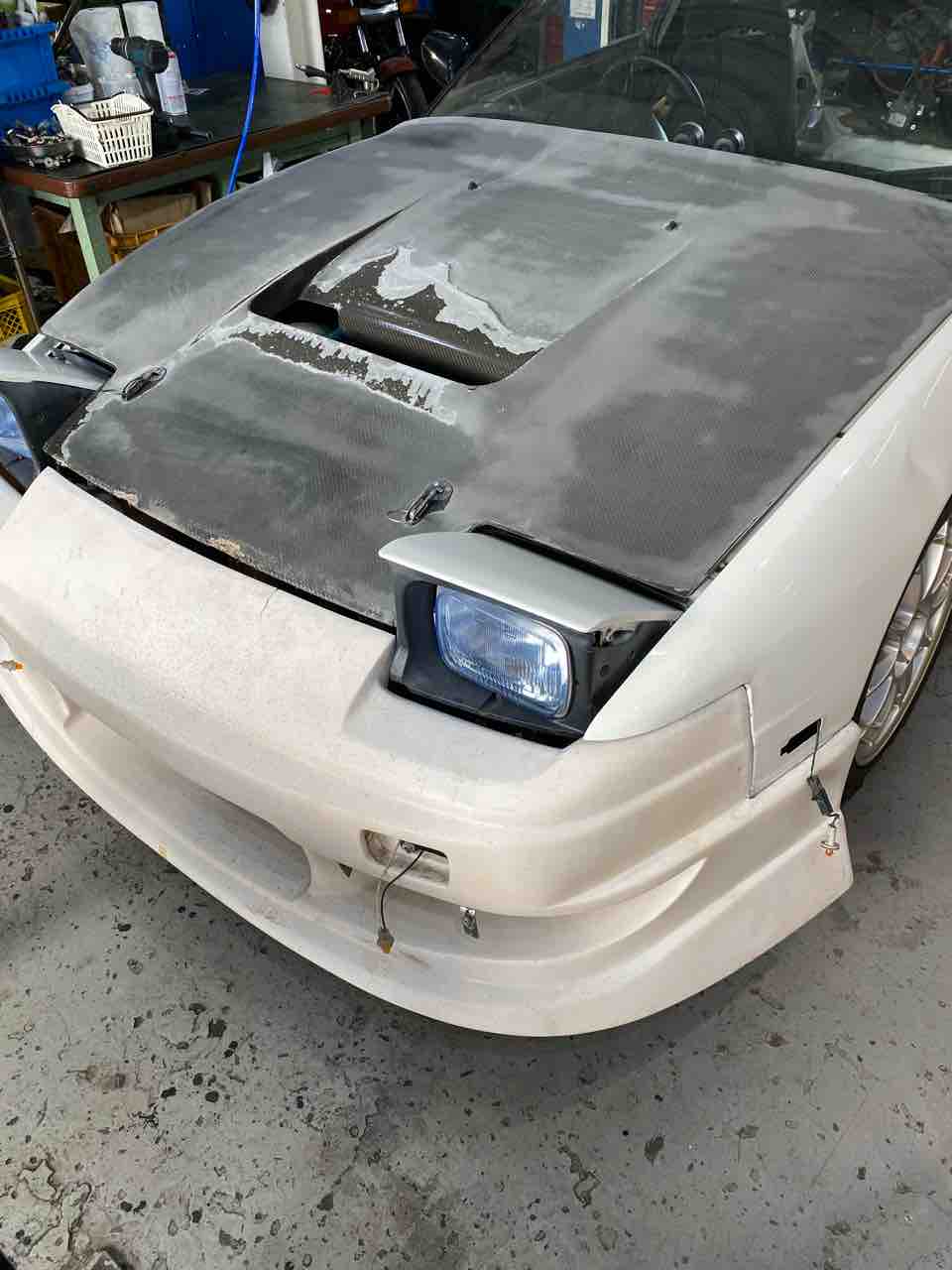 180SX修理、車検、登録3 : GARAGEMAK BLOG
