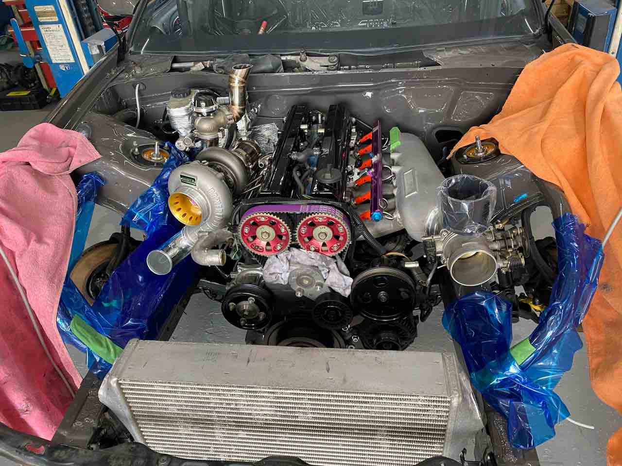 JZX90、JZX100に 2JZターボ仕様エンジンOH済み｜パーツ 