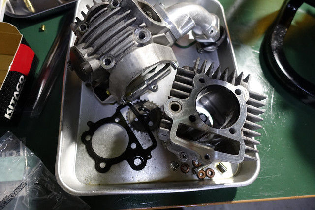 モンキーデイトナdohc124CCエンジンO/H