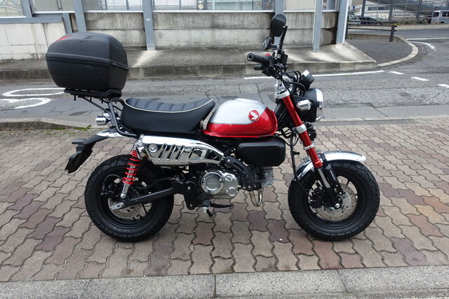 モンキー125 アウテックスマフラー取り付け : ガレージネバーランドの