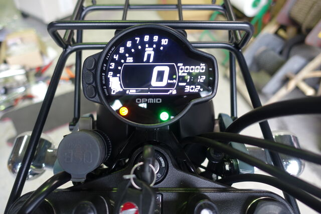 opmid マルチメーター OPMID オプミッド OP マルチメーター CT125 モンキー125 HONDA