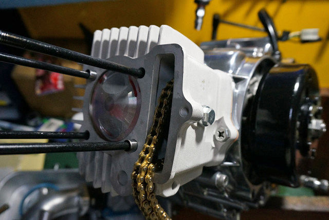 リメイクコンプリートエンジンデイトナハイパーヘッド124.8cc リメイクコンプリートエンジンデイトナハイパーヘッド124.8cc