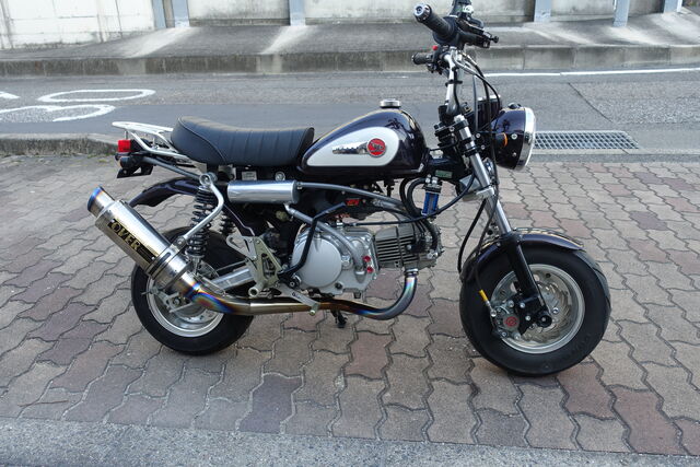 中古 ホンダ モンキー 12V プチ改造 8インチカスタムモンキー中古車