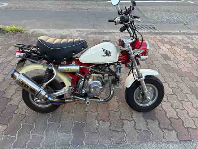 モンキー 12V フロントフォーク 8インチ ディスク モンキー 12V