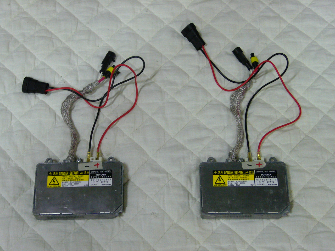 ウイッシュ Hid 取付 Garage Sd 作業日誌ブログ