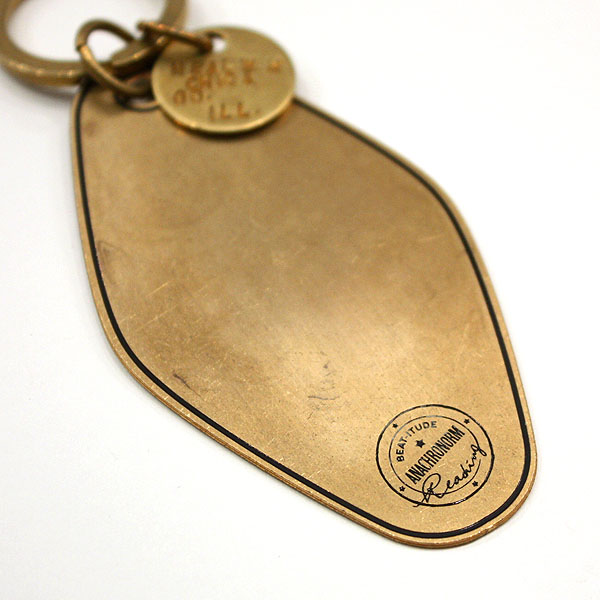 ANACHRONORM アナクロノーム BRASSBOUND別注 革キーホルダー