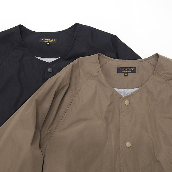 A Vontade】 No Collar Coach Jacket : GARDEN A Vontade】 No Collar Coach Jacket : GARDEN
