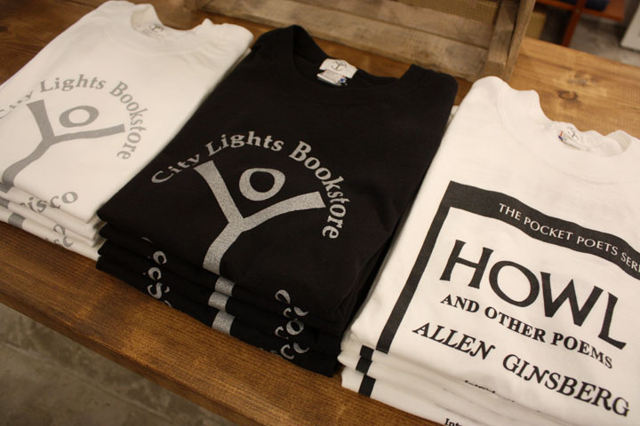6 (ROKU) - roku Tシャツ シティライツ CITY LIGHTS BOOK STORE