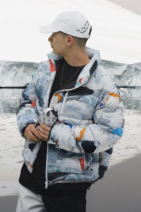 BAL】WINDING ZIP DOWN JACKET / TRUSH : GARDEN BAL】WINDING ZIP DOWN JACKET / TRUSH : GARDEN