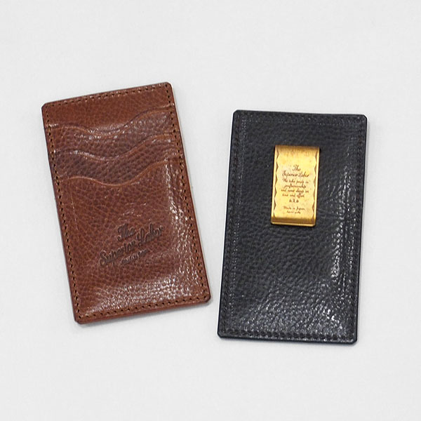 THE SUPERIOR LABOR】money clip card case : GARDEN