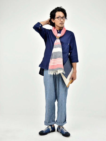 ANACHRONORM　ブラックシャンブレー ANACHRONORM × BALANCE exclusive release