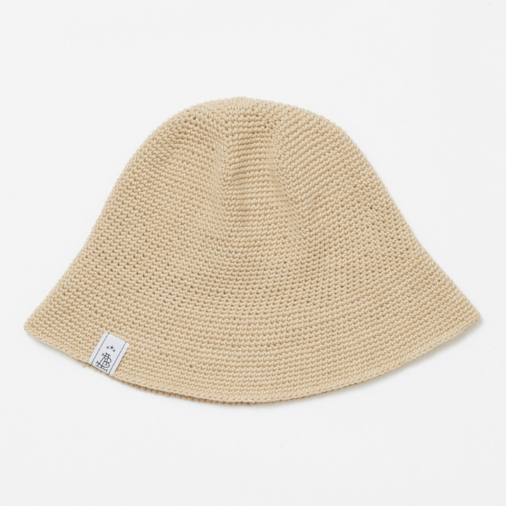BAL】HAND KNIT BUCKET HAT : GARDEN