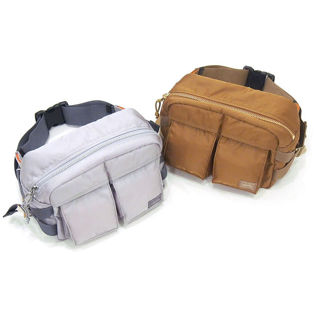 BAL】BAL/PORTER FLIGHT NYLON WAIST BAG、THIN WALLET : GARDEN