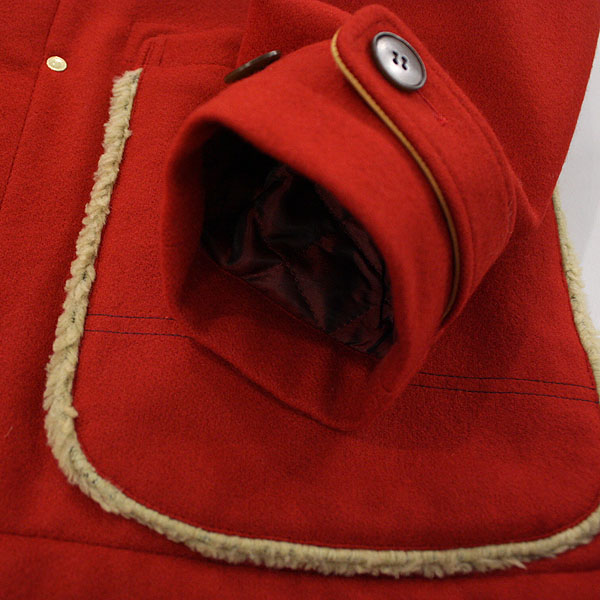 ANACHRONORM Clothing】Melton Duffel Coat : GARDEN